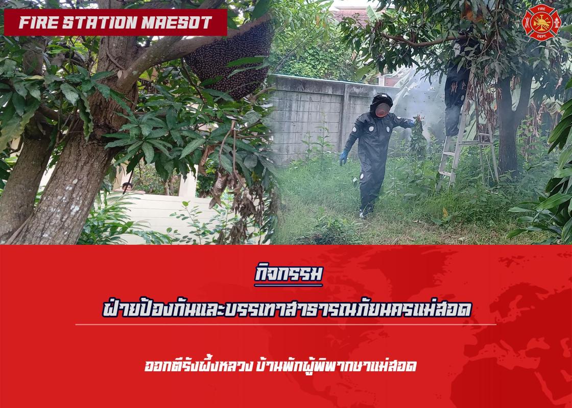 ข่าวดับเพลิงนครเเม่สอด