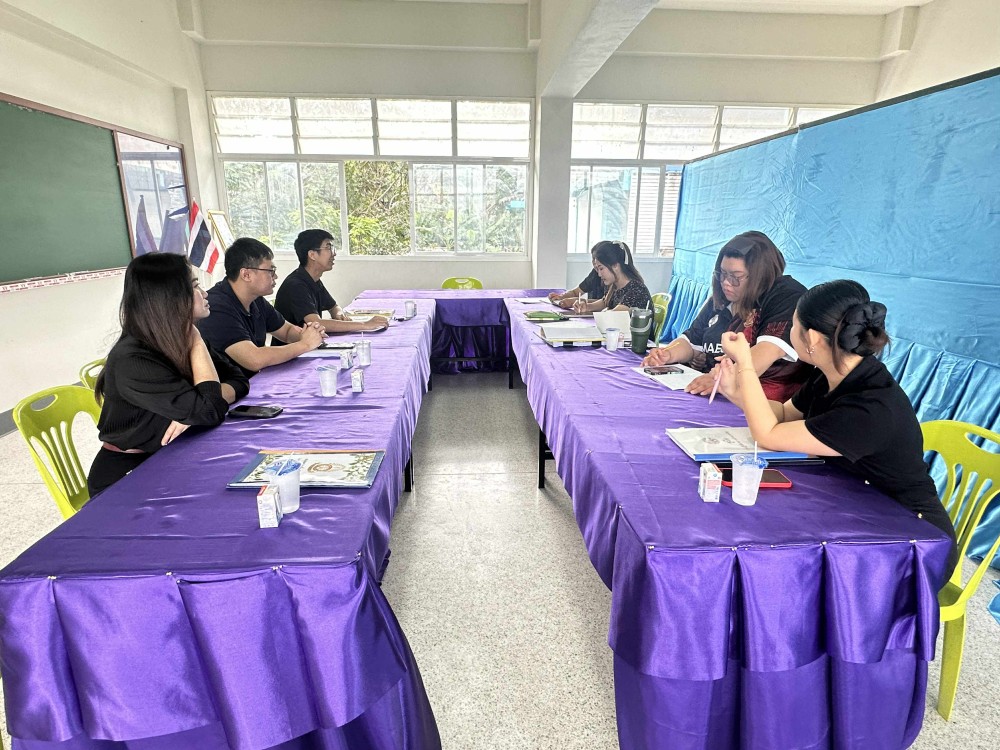 กองการศึกษานิเทศติดตามการดำเนินงานงบประมาณ แผนงานและโครงการ และงานพัสดุ โรงเรียนกีฬาเทศบาลนครแม่สอด