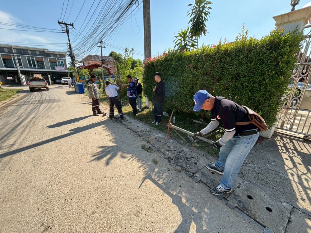 วันพฤหัสบดีที่ 27 พฤศจิกายน 2568 กองช่างสุขาภิบาลออกปฎิบัติงานภาคสนาม จำนวน 3 แห่ง