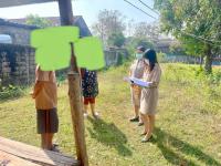 ลงพื้นที่ชุมชนร่วมใจ เพื่อเยี่ยมบ้านสอบข้อเท็จจริงเพิ่มเติมครอบครัว