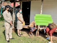 ลงพื้นที่ชุมชนร่วมใจ เพื่อเยี่ยมบ้านสอบข้อเท็จจริงเพิ่มเติมครอบครัว