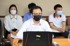 กองยุทธศาสตร์และงบประมาณ จัดประชุมประจำเดือนกุมภาพันธ์ กองยุทธศาสตร์และงบประมาณ เทศบาลนครแม่สอด ครั้งที่ 1/2565