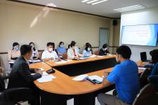 กองยุทธศาสตร์และงบประมาณ จัดประชุมประจำเดือนกุมภาพันธ์ กองยุทธศาสตร์และงบประมาณ เทศบาลนครแม่สอด ครั้งที่ 1/2565