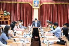 การประชุมหัวหน้าส่วนราชการ ครั้งที่ 2/2565 ประจำเดือน กุมภาพันธ์