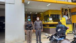 งานเทศกิจ ออกตรวจ ร่วม สภ.แม่สอด ตามโครงการ Smart Safety Zone 4.0 เขตเทศบาลนครแม่สอด