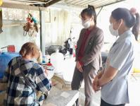 ลงพื้นที่ชุมชนสองแคว 2 และ ชุมชนดอนไชย เพื่อให้คำแนะนำและให้บริการการรับคำร้องการขอมีบัตรประจำตัวคนพิการ