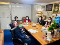 ประชุมหัวหน้าฝ่าย ในสังกัดกองสวัสดิการสังคมเพื่อติดตามการมอบหมายงานในภารกิจของกองสวัสดิการสังคม