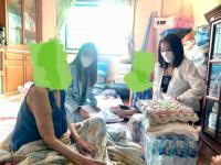 ลงพื้นที่ชุมชนสักทอง เพื่อเยี่ยมเยือนผู้สูงอายุที่ต้องได้รับการดูแลระยะยาว