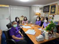 ประชุมหัวหน้าฝ่าย ประกอบด้วย งานสังคมสงเคราะห์ งานพัฒนาชุมชน งานส่งเสริมและสนับสนุนสวัสดิการสังคม และงานธุรการ ในสังกัดกองสวัสดิการสังคมเพื่อติดตามการมอบหมายงานในภารกิจของกองสวัสดิการสังคม