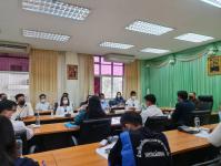 น.ส.ระวีกัญจณัฐ หริรักษ์ ผู้อำนวยการกองสวัสดิการสังคม ข้าร่วมประชุม หัวหน้าส่วนราชการ ครั้งที่ 3/2565 ประจำเดือนมีนาคม