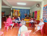 ลงพื้นที่มอบเบี้ยยังชีพให้ผู้สูงอายุและผู้พิการในเขตเทศบาลนครแม่สอดทั้งหมด 20 ชุมชน 