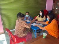 ลงพื้นที่มอบเบี้ยยังชีพให้ผู้สูงอายุและผู้พิการในเขตเทศบาลนครแม่สอดทั้งหมด 20 ชุมชน 