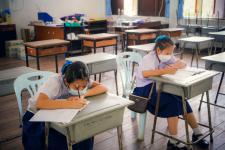 นายพีระ วงค์หมอ ผู้อำนวยการกองการศึกษา ลงพื้นที่ตรวจความเรียบร้อย สนามสอบ RT ประจำปีการศึกษา 2564