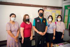 นายพีระ วงค์หมอ ผู้อำนวยการกองการศึกษา ลงพื้นที่ตรวจความเรียบร้อย สนามสอบ RT ประจำปีการศึกษา 2564