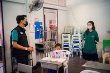 นายพีระ วงค์หมอ ผู้อำนวยการกองการศึกษา ลงพื้นที่ตรวจความเรียบร้อย สนามสอบ RT ประจำปีการศึกษา 2564