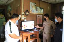 คณะกรรมการตรวจรับโครงการปรับปรุงระบบเคเบิ้ลทีวีเพื่อการศึกษาเทศบาลนครแม่สอด เข้าตรวจรับโครงการปรับปรุงระบบเคเบิ้ลทีวีเพื่อการศึกษาชุมชนวัดหลวงและชุมชนอิสลาม