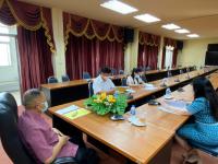 ประชุมคณะกรรมการกลั่นกรองการประเมินผลการปฏิบัติราชการ ครั้งที่1(ครึ่งปีแรก) ประจำปี 2565  และการประชุมพิจารณาเห็นชอบให้ผู้มีสิทธิได้รับเงินเพิ่มพิเศษสำหรับบุคลากรสาธารณสุขฯ