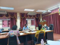 ประชุมคณะกรรมการกลั่นกรองการประเมินผลการปฏิบัติราชการ ครั้งที่1(ครึ่งปีแรก) ประจำปี 2565 ของพนักงานครูเทศบาลและบุคลากรทางการศึกษา