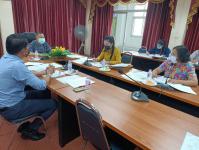 ประชุมคณะกรรมการกลั่นกรองการประเมินผลการปฏิบัติราชการ ครั้งที่1(ครึ่งปีแรก) ประจำปี 2565 ของพนักงานครูเทศบาลและบุคลากรทางการศึกษา