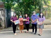 ลงพื้นที่เยี่ยมบ้านคนพิการ ชุมชนสันต้นปินและชุมชนร่วมใจ เพื่อมอบของที่ละลึกเนื่องในงานวันคนพิการสากลจังหวัดตาก ประจำปี2564