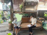 ตรวจสอบข้อมูลครัวเรือนเป้าหมาย TPMAP ร่วมกับทีมพี่เลี้ยงในชุมชนแม่สอดวิลล่า, บัวคูณ, ร่วมแรงและปู่แดง เพื่อร่วมกันวิเคราะห์จัดทำแผนครัวเรือน