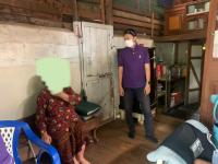 ลงพื้นที่เยี่ยมบ้านผู้สูงอายุและคนพิการ ชุมชนอิสลาม เพื่อประเมินสภาพที่อยู่อาศัยในการพิจารณาให้ความช่วยเหลือในการปรับสภาพที่อยู่อาศัยครัวเรือน