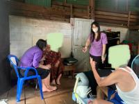 ลงพื้นที่เยี่ยมบ้านผู้สูงอายุและคนพิการ ชุมชนอิสลาม เพื่อประเมินสภาพที่อยู่อาศัยในการพิจารณาให้ความช่วยเหลือในการปรับสภาพที่อยู่อาศัยครัวเรือน