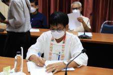 เข้าร่วมประชุมหัวหน้าส่วนราชการ เทศบาลนครแม่สอด ครั้งที่ 4/2565 ประจำเดือนเมษายน 