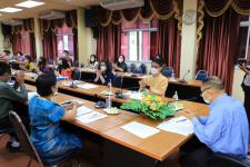 เข้าร่วมประชุมหัวหน้าส่วนราชการ เทศบาลนครแม่สอด ครั้งที่ 4/2565 ประจำเดือนเมษายน 