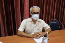 เข้าร่วมประชุมหัวหน้าส่วนราชการ เทศบาลนครแม่สอด ครั้งที่ 4/2565 ประจำเดือนเมษายน 