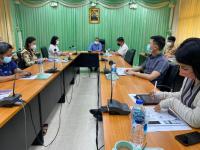 เข้าร่วมประชุมชี้แจงแนวทางการดำเนินงานโครงการจัดทำคาร์บอนฟุตพริ้นท์ระดับองค์ปกครองส่วนท้องถิ่น ห้อง AEC สนง.เทศบาลนครแม่สอด