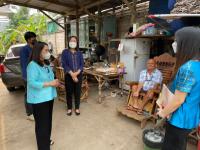 ลงพื้นที่เยี่ยมบ้านคนพิการ ชุมชนจ๊อกจอสามัคคี เพื่อมอบของที่ละลึกเนื่องในงานวันคนพิการสากลจังหวัดตาก ประจำปี2565 