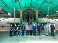 ออกตรวจประเมินการปฏิบัติตามมาตรการป้องกันโรคติดเชื้อไวรัสโคโรน่าลานกิจกรรม