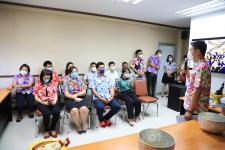 กองยุทธศาสตร์และงบประมาณ จัดกิจกรรมรดน้ำดำหัว เนื่องในประเพณีสงกรานต์ ประจำปี 2565