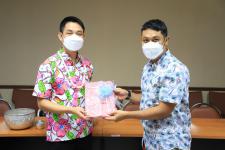 กองยุทธศาสตร์และงบประมาณ จัดกิจกรรมรดน้ำดำหัว เนื่องในประเพณีสงกรานต์ ประจำปี 2565