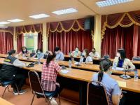 ประชุมทีมสหวิชาชีพเพื่อวางแผนการให้ความช่วยเหลือผู้ป่วยที่ต้องได้การดูแลระยะยาวชุมชนสองแคว2 ณ ห้องประชุมศูนย์พัฒนาคุณภาพชีวิตและส่งเสริมอาชีพผู้สูงอายุ(ศพอส.) 