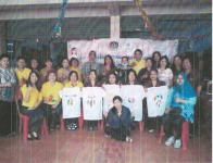 โครงการประชุมเชิงปฏิบัติการพัฒนาศักยภาพสตรีและฝึกอาชีพ เทศบาลนครแม่สอด หลักสูตร กระเป๋าลดโลกร้อน 