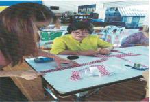 โครงการพัฒนาศักยภาพสตรีและพัฒนาอาชีพสตรี เทศบาลนครแม่สอด หลักสูตร ประดิษฐ์ของที่ระลึกที่ครอบกุญแจ 