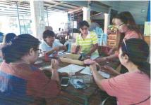 โครงการพัฒนาศักยภาพสตรีและพัฒนาอาชีพสตรี เทศบาลนครแม่สอด หลักสูตร ประดิษฐ์ของที่ระลึกที่ครอบกุญแจ 