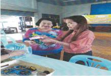 โครงการพัฒนาศักยภาพสตรีและพัฒนาอาชีพสตรี เทศบาลนครแม่สอด หลักสูตร ประดิษฐ์ของที่ระลึกที่ครอบกุญแจ 