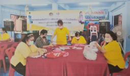 โครงการประชุมเชิงปฏิบัติการพัฒนาศักยภาพสตรีและฝึกอาชีพ เทศบาลนครแม่สอด หลักสูตร กระเป๋าลดโลกร้อน 