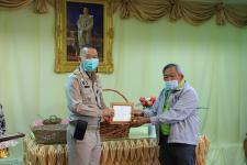 โครงการฝึกอาชีพให้ความรู้ชุมชนในเขตเทศบาลนครแม่สอดระยะยาว ประจำปีงบประมาณ 2564 หลักสูตรที่ 1 ดอกไม้ประดิษฐ์จากริบบิ้นผ้า