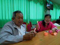 โครงการฝึกอาชีพให้ความรู้ชุมชนในเขตเทศบาลนครแม่สอดระยะยาว ประจำปีงบประมาณ 2564 หลักสูตรที่ 1 ดอกไม้ประดิษฐ์จากริบบิ้นผ้า