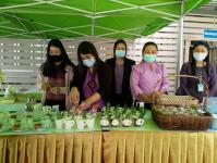 โครงการฝึกอาชีพให้ความรู้ชุมชนในเขตเทศบาลนครแม่สอดระยะยาว ประจำปีงบประมาณ 2564 หลักสูตรที่ 1 ดอกไม้ประดิษฐ์จากริบบิ้นผ้า