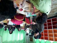 โครงการฝึกอาชีพให้ความรู้ชุมชนในเขตเทศบาลนครแม่สอดระยะยาว ประจำปีงบประมาณ 2564 หลักสูตรที่ 1 ดอกไม้ประดิษฐ์จากริบบิ้นผ้า