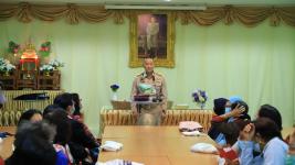 โครงการฝึกอาชีพให้ความรู้ชุมชนในเขตเทศบาลนครแม่สอดระยะยาว ประจำปีงบประมาณ 2564 หลักสูตรที่ 1 ดอกไม้ประดิษฐ์จากริบบิ้นผ้า