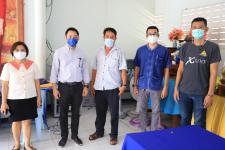 คณะกรรมการตรวจรับจ้างเหมาซ่อมแซมเสียงตามสายในชุมชนในเขตเทศบาลนครแม่สอด เข้าตรวจรับจ้างเหมาซ่อมแซมเสียงตามสายในชุมชนดอนไชย ชุมชนจ๊อกจอสามัคคี ชุมชนสองแคว2 ชุมชนสองแคว1 และชุมชนวัดหลวง