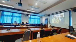 เทศบาลนครแม่สอด เข้าร่วมประชุมคณะกรรมการประสานงานเพื่อแก้ไขปัญหายาเสพติดในสถานการณ์โควิด-19 ครั้งที่ 1/2565