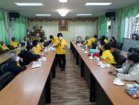 จัดประชุมคณะกรรมการชมรม ร่วมพิจารณาโครงการ เพื่อขอรับกาสุขภาพ ไม้พลอง กลองยาว ฟ้อนเจิง ผู้สูงอายุด้วยใจรัก 