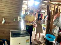 ลงพื้นที่ชุมชนสองแควสอง ร่วมกับกองช่าง เพื่อประเมินสภาพที่อยู่อาศัยแก่ผู้มีรายได้น้อยที่ประสบปัญหาสภาพที่อยู่อาศัยทรุดโทรมไม่เหมาะสม